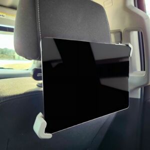 Adjustable Car Headrest Tablet Mount - Universal Tablet Holder for Back Seat Ent